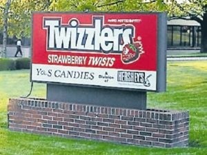 Twizzler Plant Sign