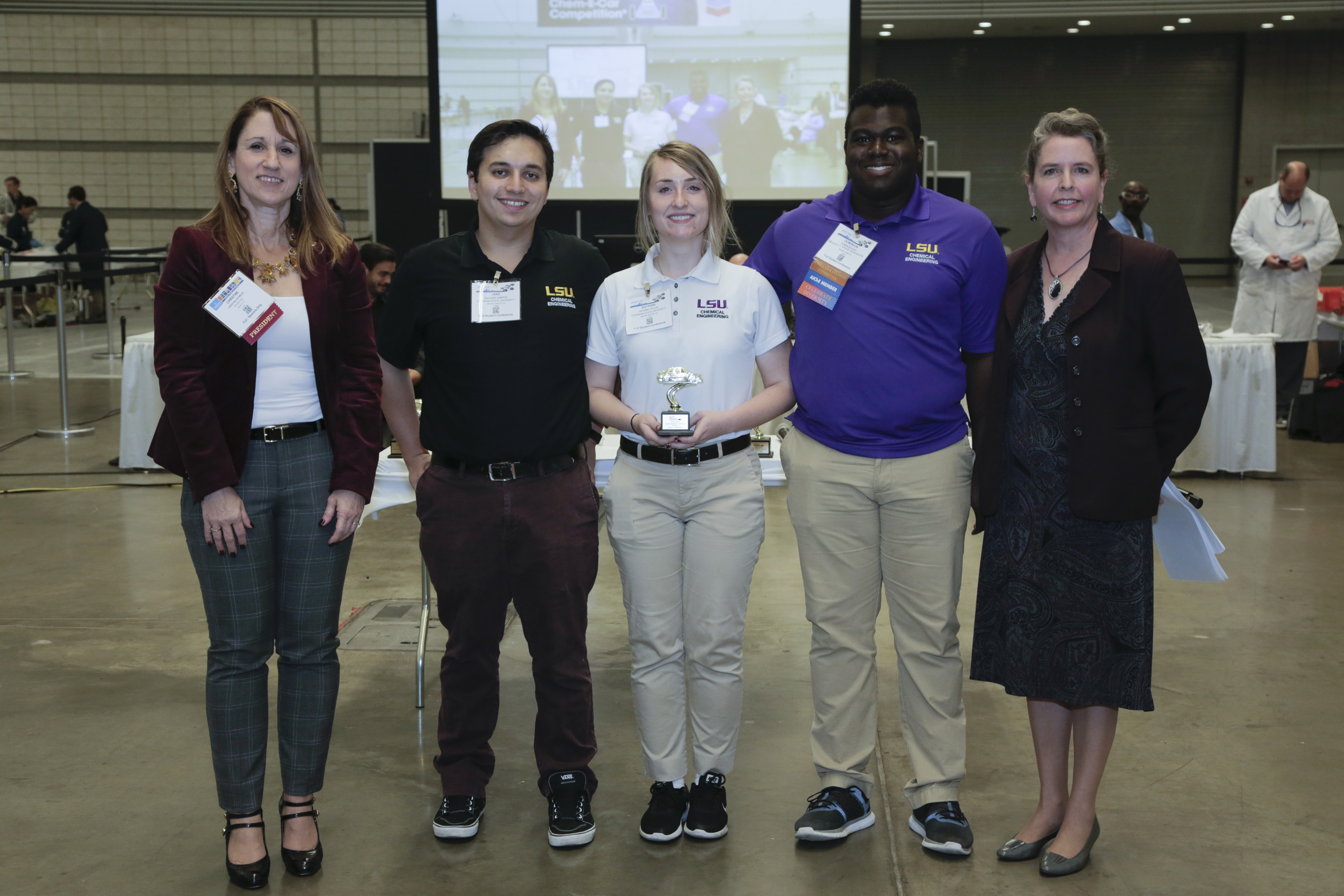 Louisiana State University, third place in poster competition