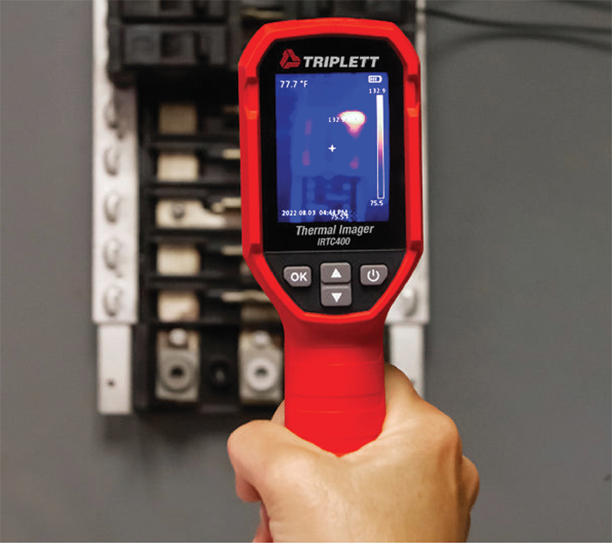 Handheld Thermal Camera Detects Leaks