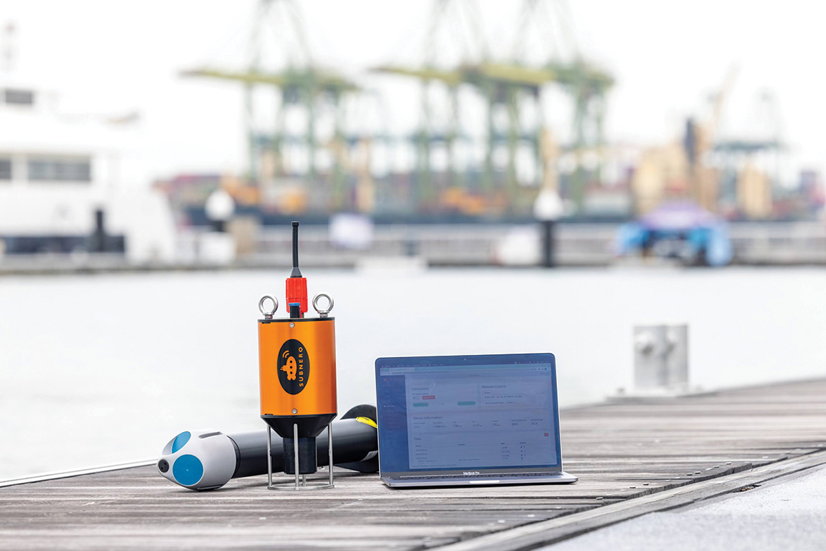 Acoustic Doppler Current Profiler Measures Ocean Conditions in Real Time