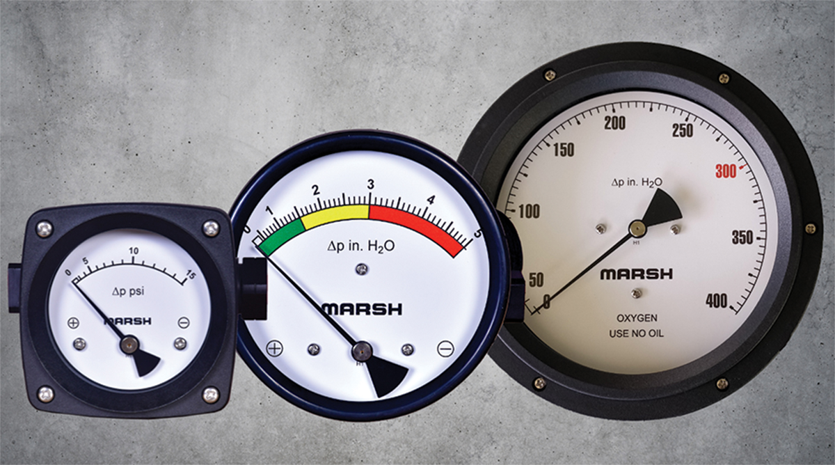 Differential Pressure Gauges Provide Accurate Measurements