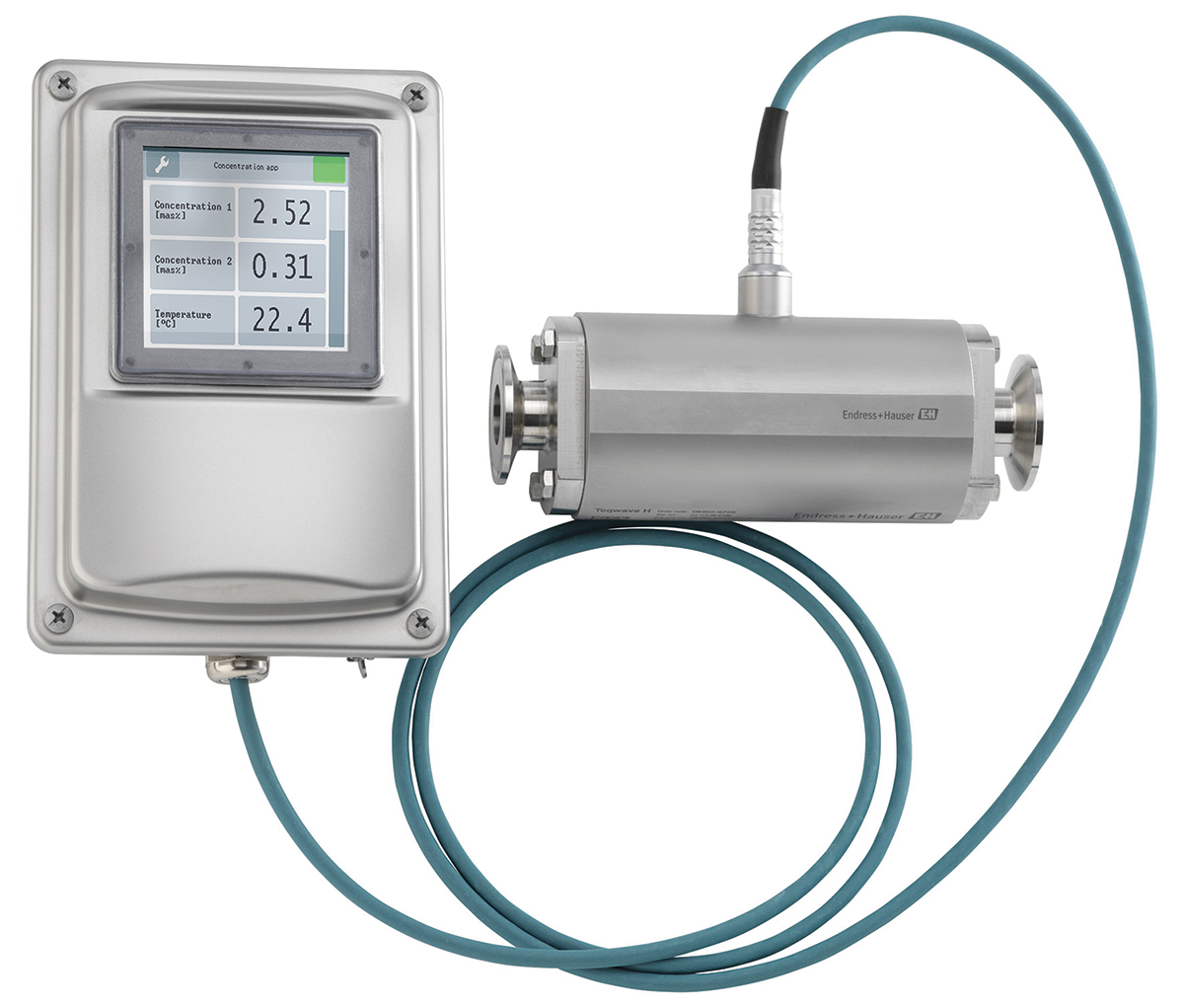 Ultrasonic Meter Measures Sugar Concentration