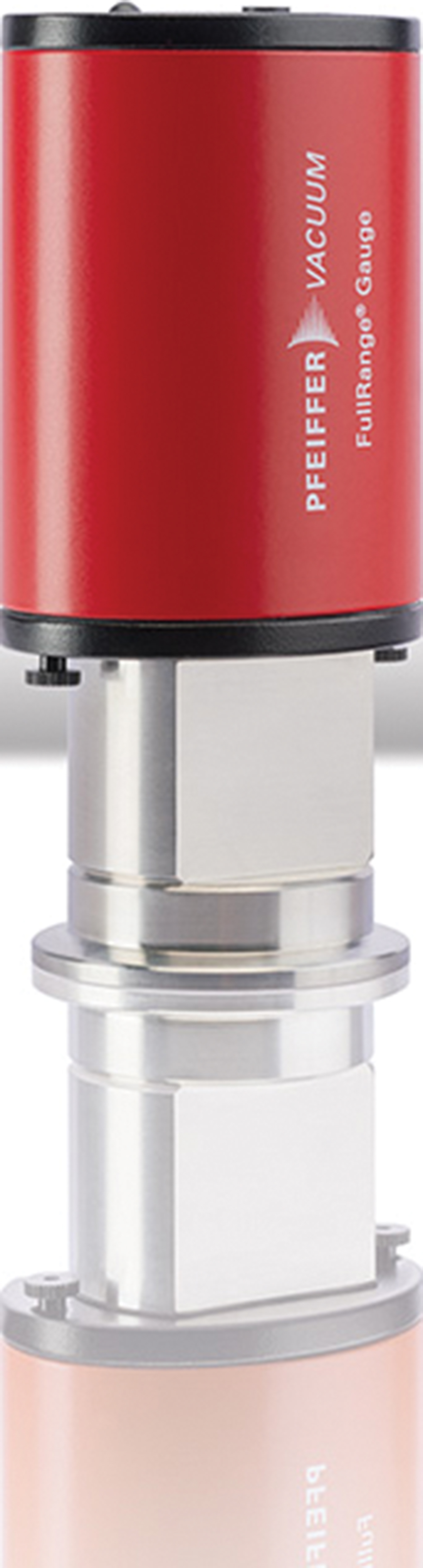 Compact vacuum gauge with replaceable sensors for easy servicing. Pressure range: 5×10–10 to 1,000 hPa