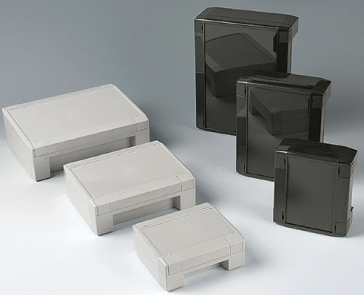 SOLID-BOX enclosures for industrial and outdoor electronics protection. Flame-retardant V-0-rated material with IK08 and IP66/67 ratings.