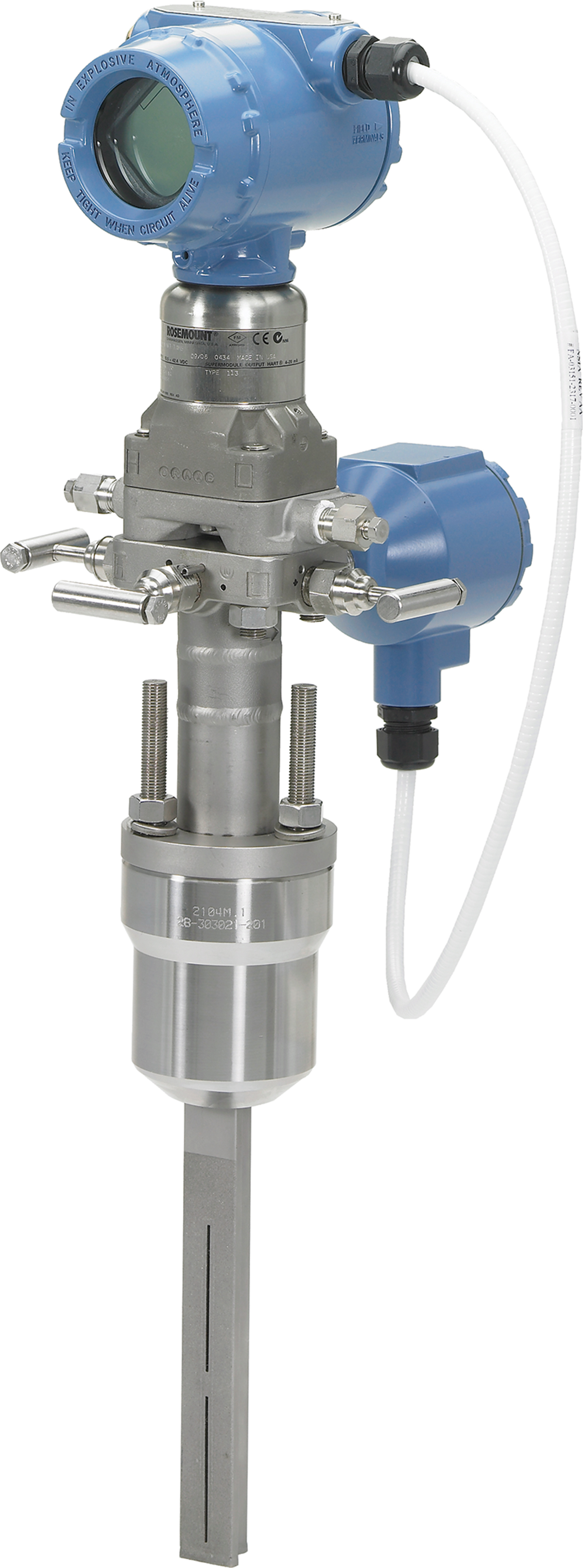 integrated flowmeter