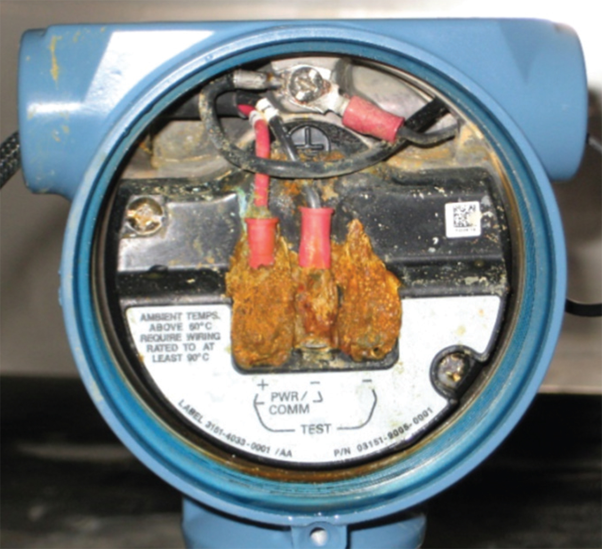 Neglecting to include conduit entry seals can lead to moisture entering the sensor’s housing.