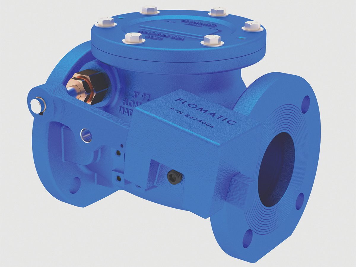 Model 92–3-inch swing check valve, complying with AWWA Standard C508 and AIS provisions, ensures one-directional fluid flow with a swinging disc mechanism.