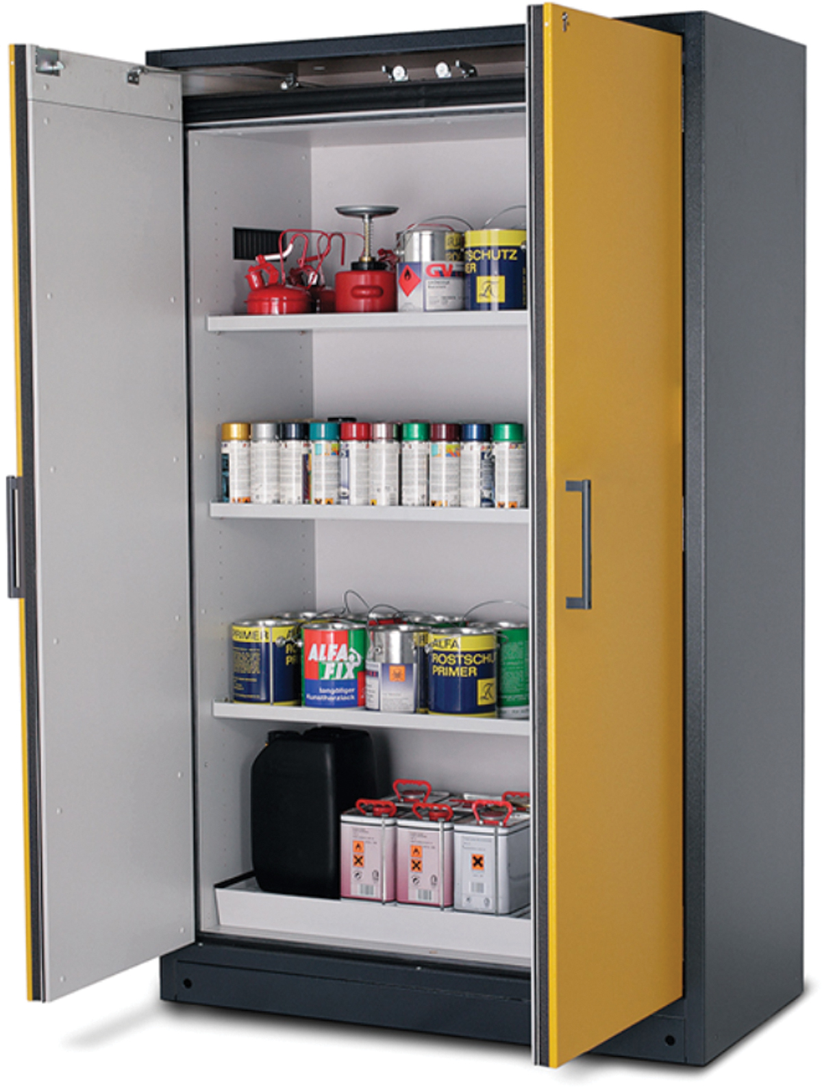 Flammable Liquid Storage Cabinets Provide Fire Protection