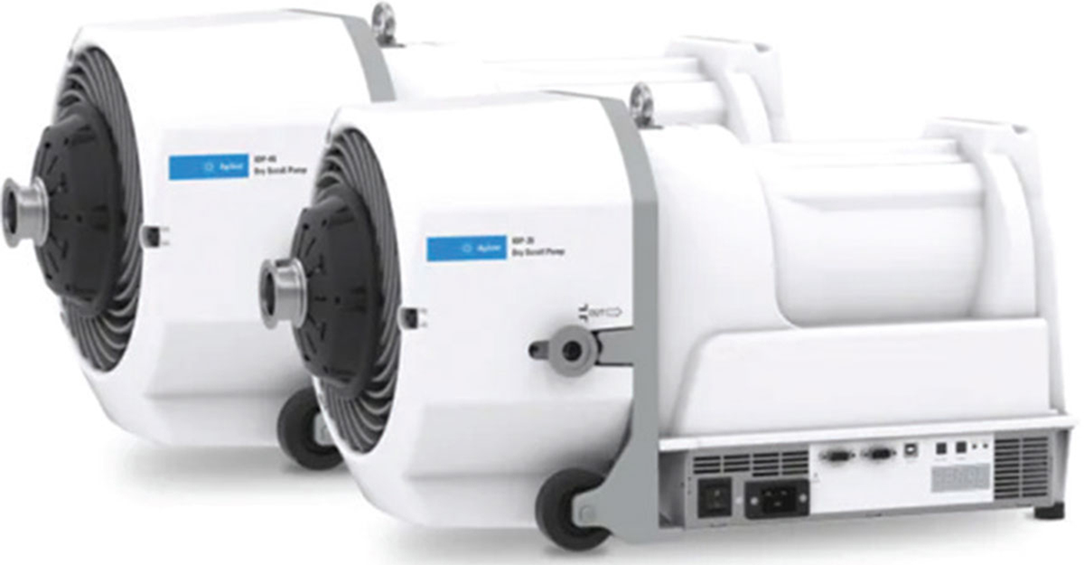 Dry Scroll Pumps Provide High Capacity Without Pump Oil