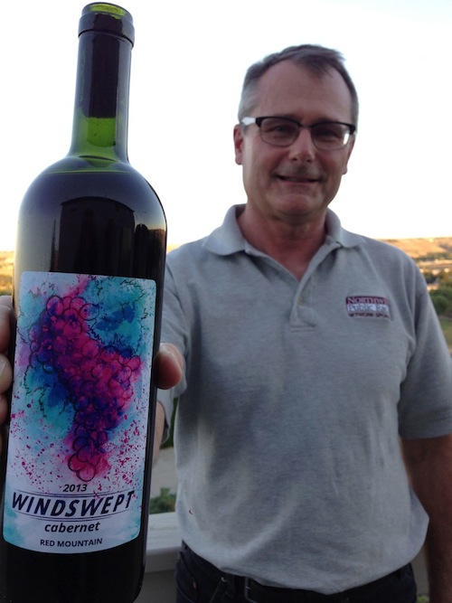 Mike Rinker of Kennewick, Wash., made the best amateur wine in the world at the recent WineMaker’s Magazine wine competition. (Photo by Andy Perdue/Great Northwest Wine)