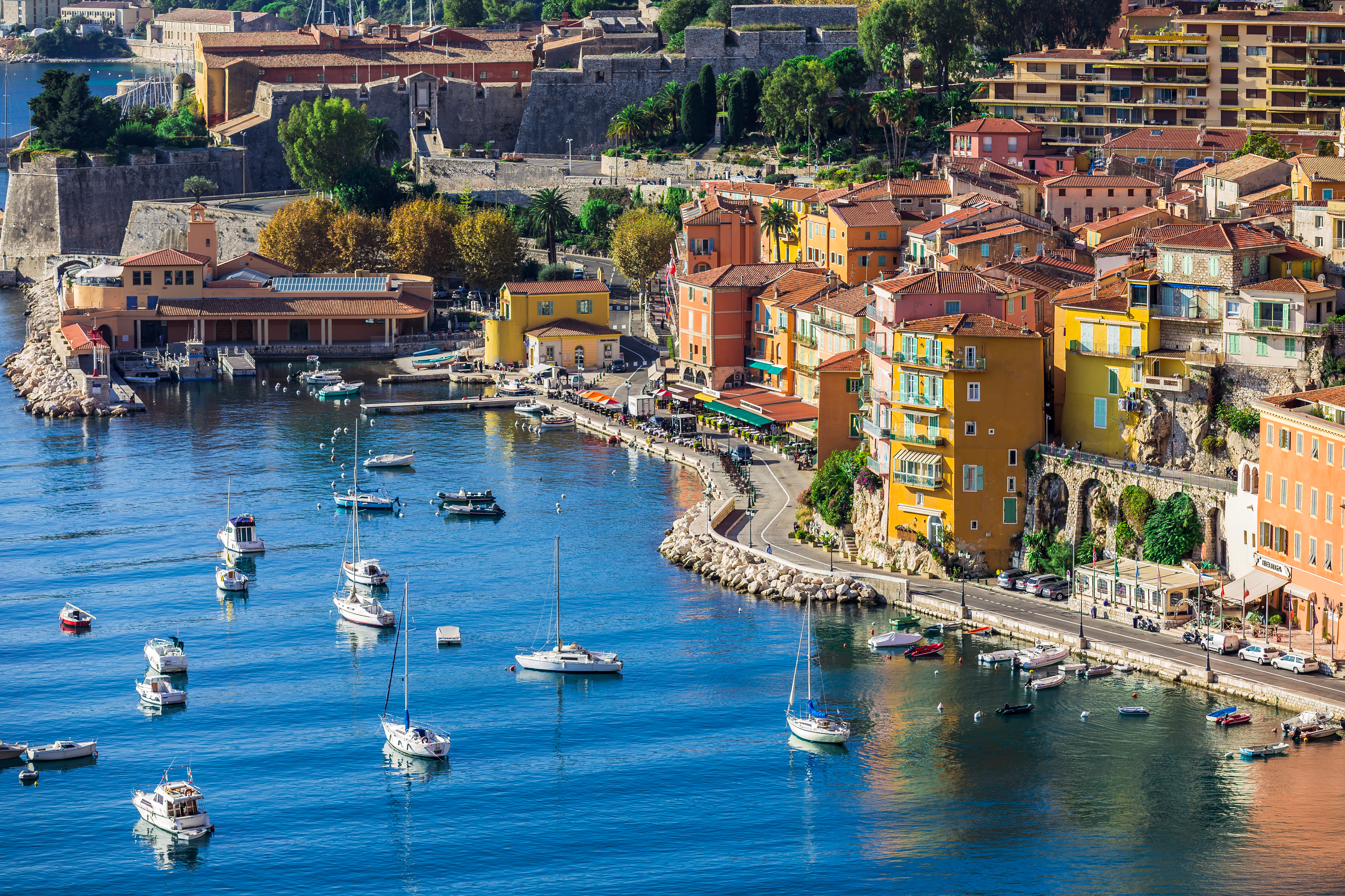 Villefranche Harbor, France бесплатно