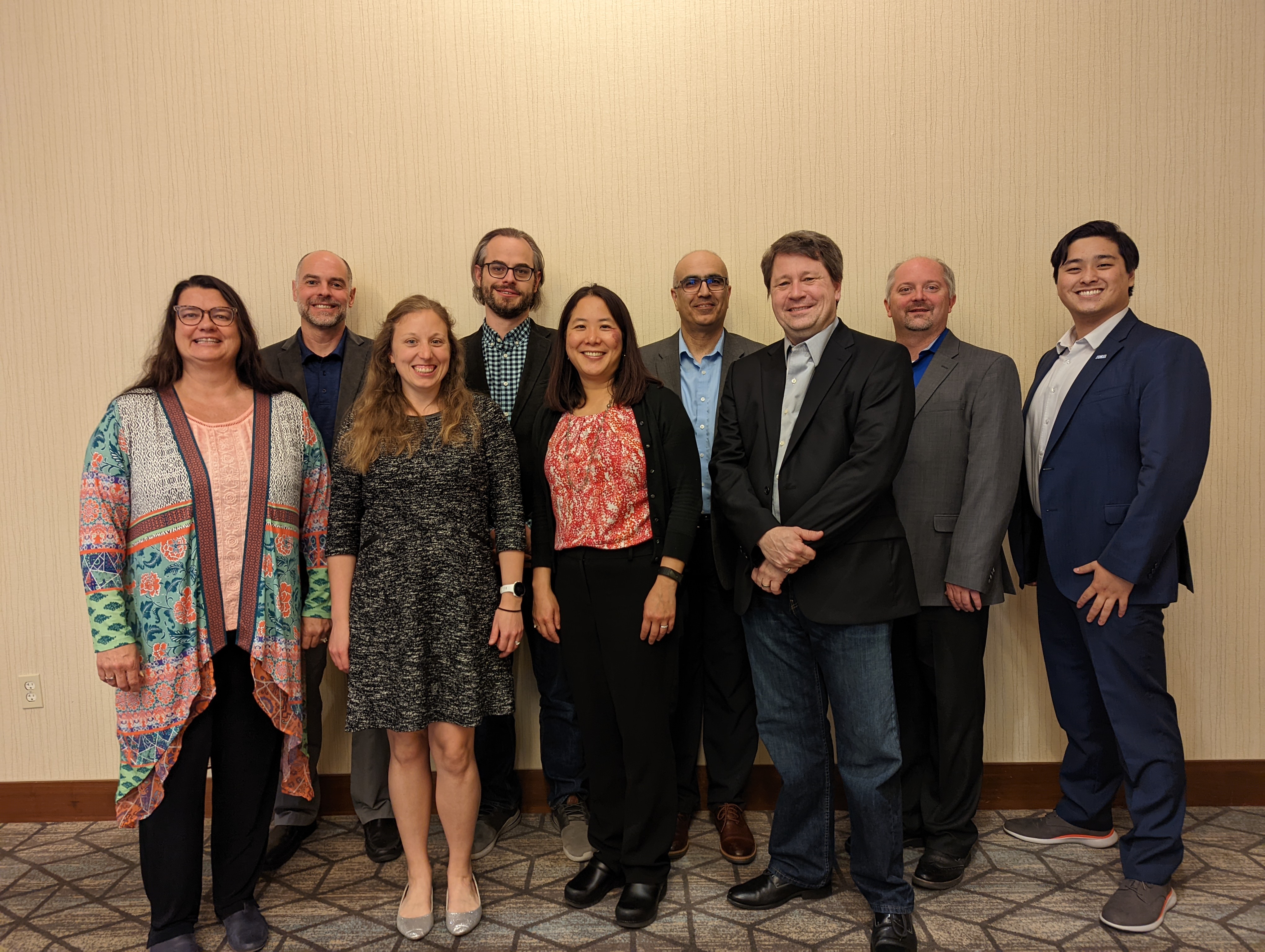 2022 CTOC Members, from left to right: Mary am Ende, J. Zach Hilt, Donna Bryant, Ben Freireich, Julie Liu, Reza Mostofi, Bob Parker, Ian Glasgow, Cody Hirashima; Not pictured: Taryn Bayles, Paulette Clancy, Paul Collins, Eric Freiburger, JoAnn Lighty, Austin Lin, Alissa Park, Jessica Winter, Fengqi You