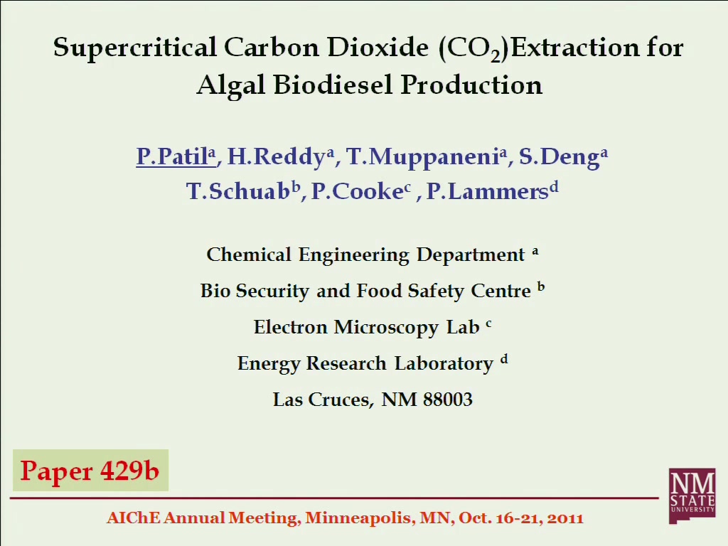 research paper on biodiesel