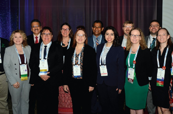  CCPS representatives and organizers of the 21st Global Congress on Process Safety gathered to commemorate CCPS’s 40th anniversary.