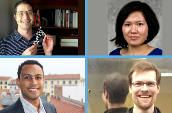 Top left to bottom right: Jacob Albrecht, Yangmu Liu, Vitor Lacerda Mauricio, Alexander Herbert