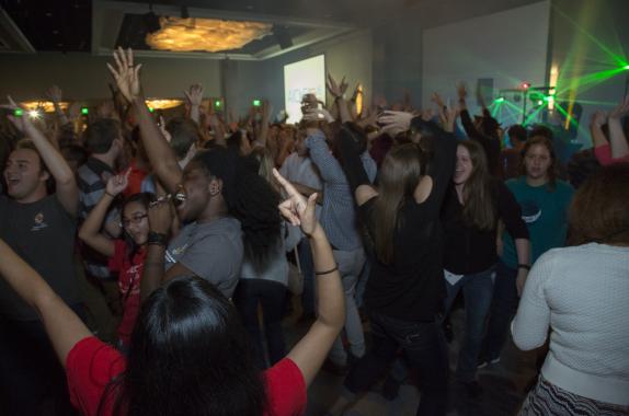 Students at 2016 Student Conference Bash