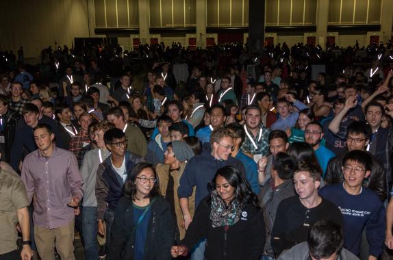 Students at 2015 Student Bash