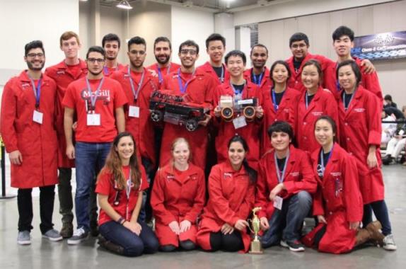 2015 Chem-E-Car Competition®  Winners : McGill University and Cornell University