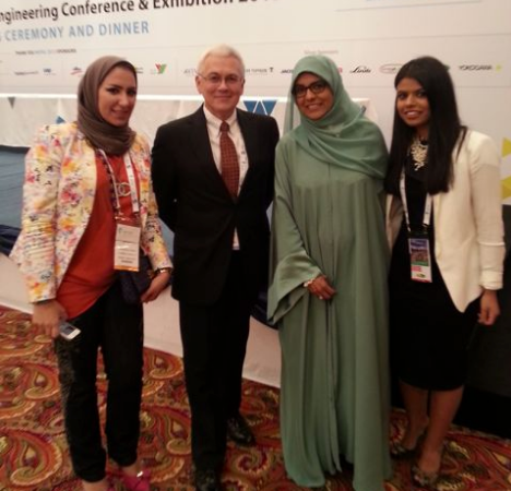 2013 AIChE President Phil Westmoreland with Award Winners at MEPEC 2013