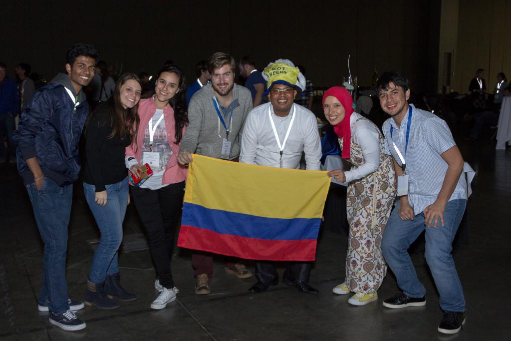 International AIChE Students at the Student Conference Bash