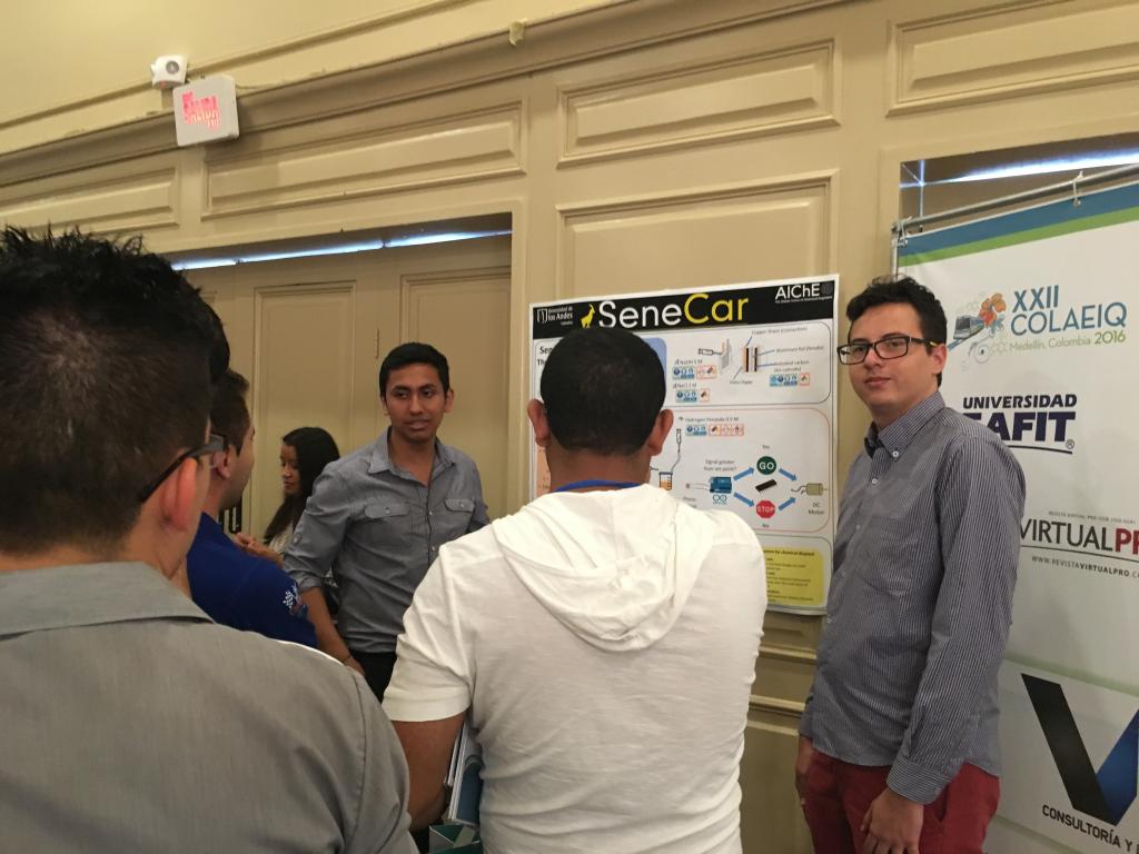 Universidad De Los Andes Team at the Poster Competition