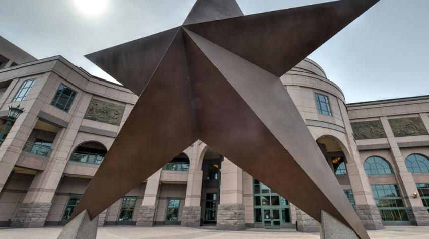 Bullock Museum Entrance