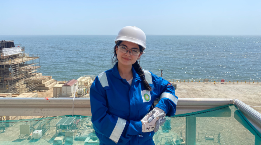 Taliya on site at BP Azeri-Central-East (ACE) Platform, Azerbaijan-Georgia-Turkey (AGT) region