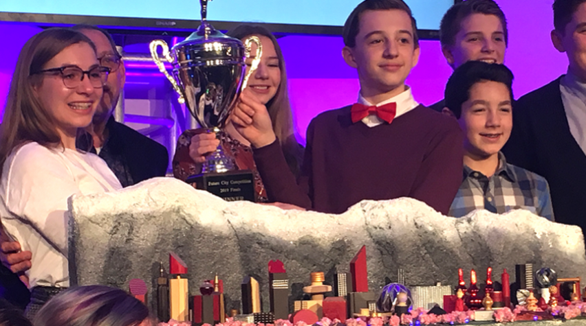 On February 18, a team from Warwick Middle School inLititz, PA, won the Grand Prize in the 2019 Future City Competition.