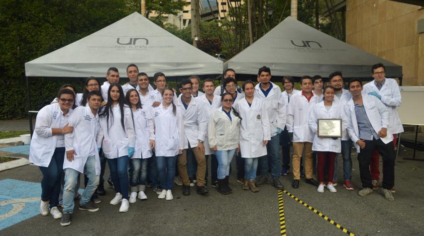 Students from Universidad Nacional de Colombia, Sede Medellín, Universidad Nacional de Colombia, Sede Bogotá and Universidad de los Andes