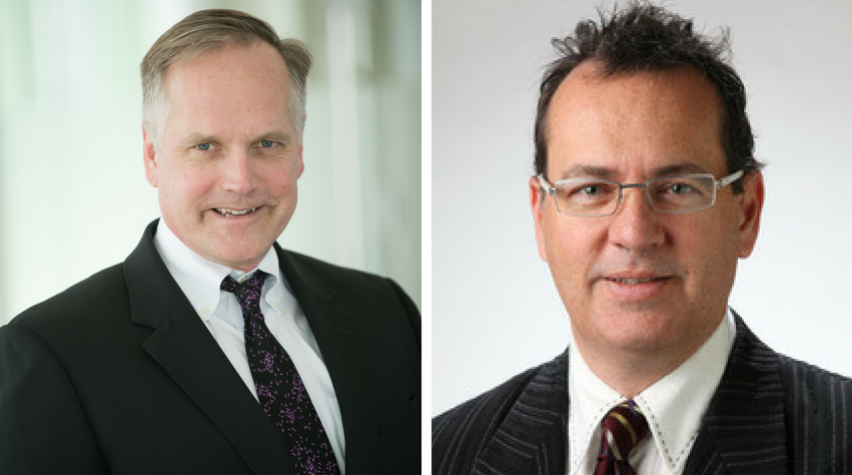 John G. Auniņš (left) and Jeffrey A. Hubbell (right)
