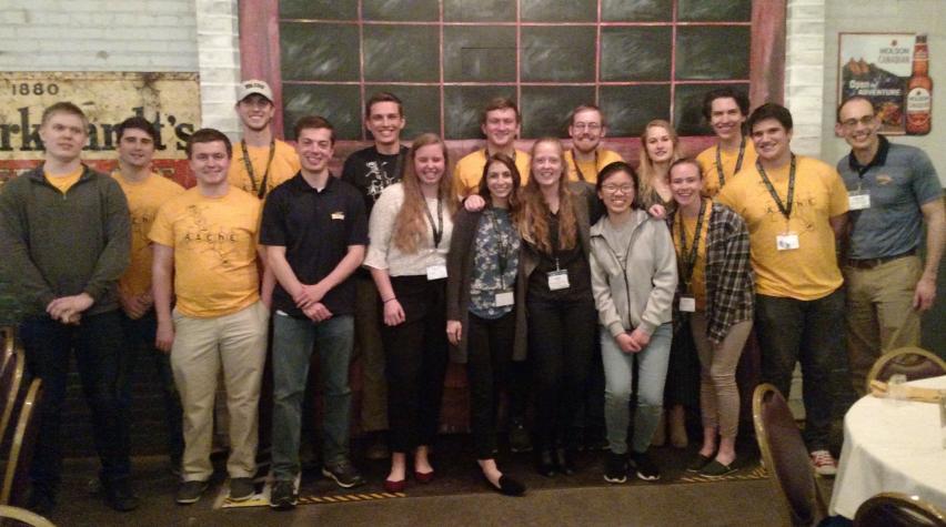 University of Toledo conference planning committee and volunteer chapter members