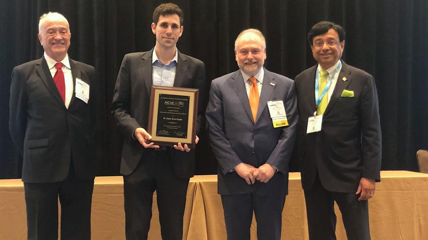 Cesar De La Fuente Inaugural Langer Prizes Fellow Aiche