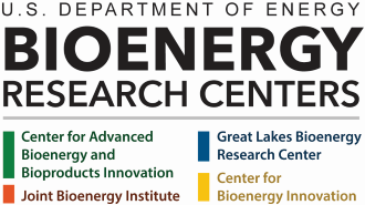 DOE Bioenergy Research Centers: CABBI, CBI, GLBRC, JBEI